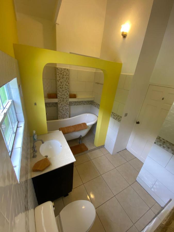Greenhouse On The Hill, Sea View Studio Apartment Laborie Exteriör bild