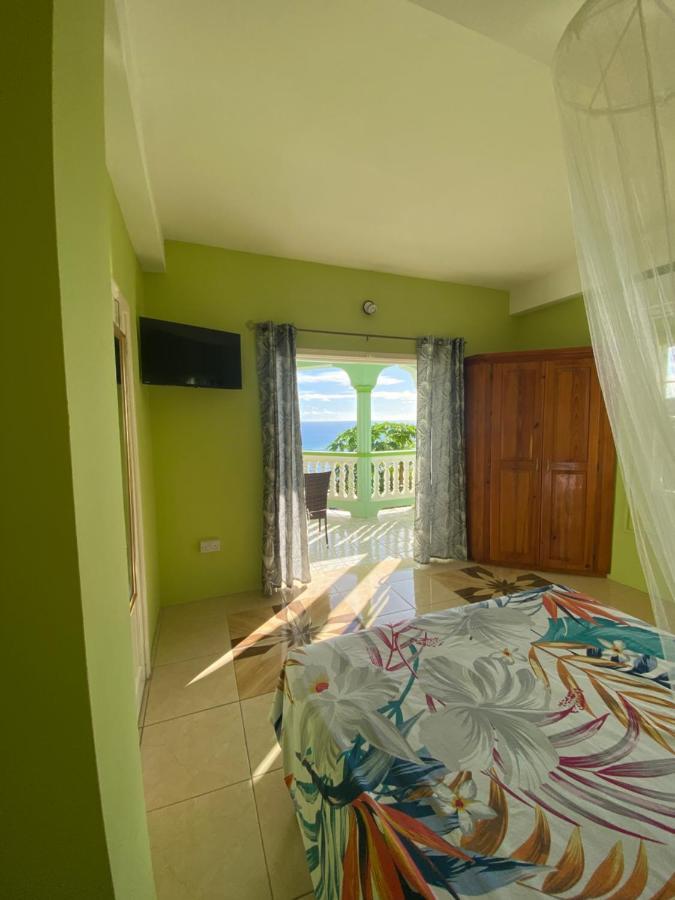 Greenhouse On The Hill, Sea View Studio Apartment Laborie Exteriör bild