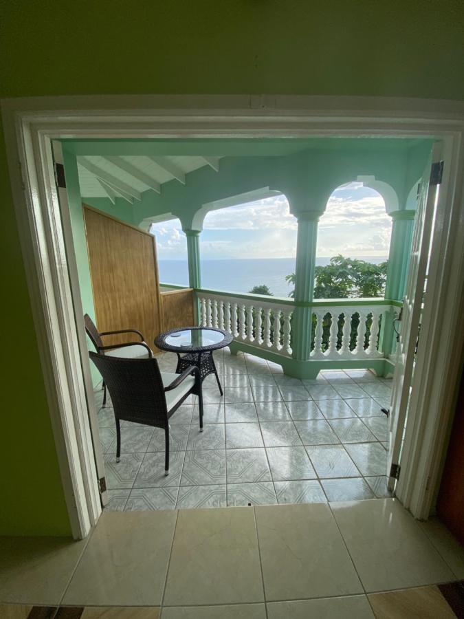 Greenhouse On The Hill, Sea View Studio Apartment Laborie Exteriör bild