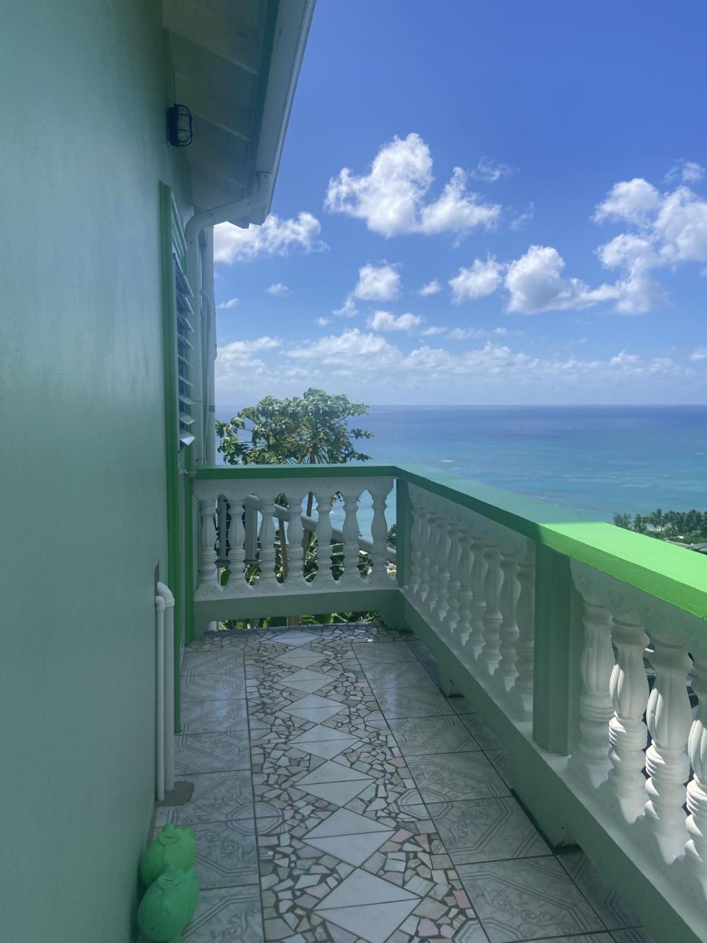 Greenhouse On The Hill, Sea View Studio Apartment Laborie Exteriör bild